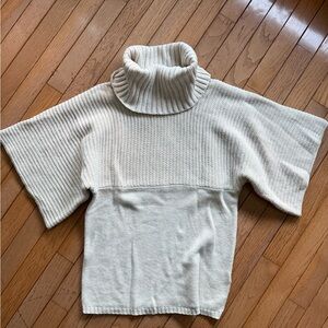 BCBG Cream Cowl Neck Sweater